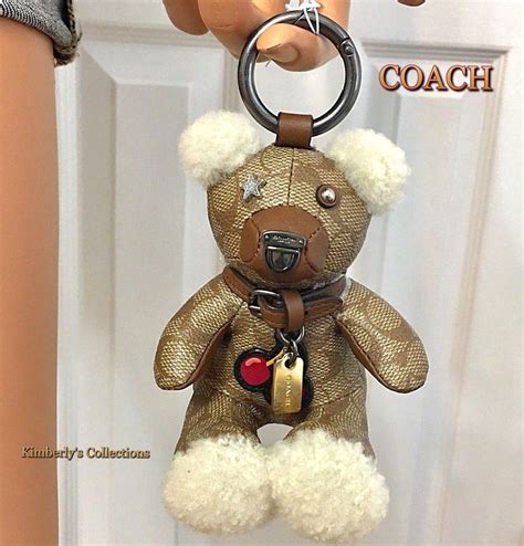 teddy bear backpack keychain.